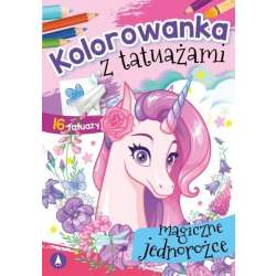 Kolorowanka z tatuażami. Magiczne jednorożce - 1