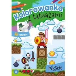 Kolorowanka z tatuażami. Piksele - 1