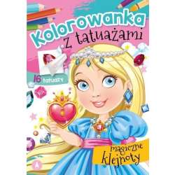 Kolorowanka z tatuażami. Magiczne klejnoty - 1