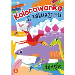 Kolorowanka z tatuażami. Dinusie - 1