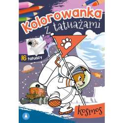 Kolorowanka z tatuażami. Kosmos - 1