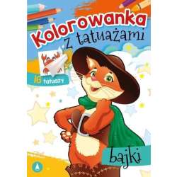 Kolorowanka z tatuażami. Bajki - 1