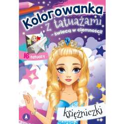 Kolorowanka z tatuażami. Księżniczki - 1