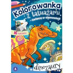 Kolorowanka z tatuażami. Dinozaury - 1