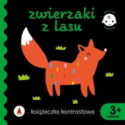 Książeczka kontrastowa. Zwierzaki z lasu - 1