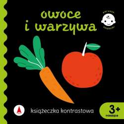 Książeczka kontrastowa. Owoce i warzywa - 1