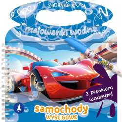Zadanka & malowanki wodne. Samochody wyścigowe