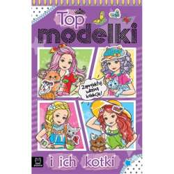 Książeczka Top modelki i ich kotki (9788382130591) - 1