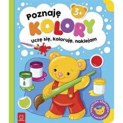 Poznaję kolory. Uczę się, koloruję, naklejam (9788382130638) - 1