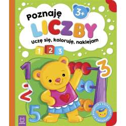 Poznaję liczby. Uczę się, koloruję, naklejam (9788382130652)