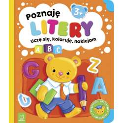 Poznaję litery. Uczę się, koloruję, naklejam (9788382130669) - 1