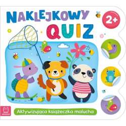 Naklejkowy quiz 2+. Aktywizująca książeczka malucha (9788382130836) - 1