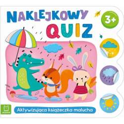 Naklejkowy quiz 3+. Aktywizująca książeczka malucha (9788382130843) - 1