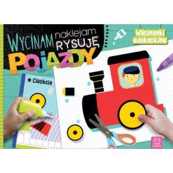 Książeczka Wycinam, naklejam, rysuję. Pojazdy. Wycinanki edukacyjne. (9788382132762) - 1