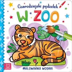 Czarodziejski pędzelek. W zoo. Malowanka wodna (9788382133233)