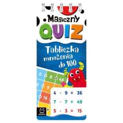 Książka Magiczny quiz. Tabliczka mnożenia do 100. Spirala (9788382133837) - 1