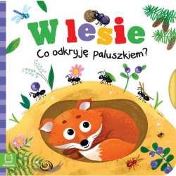 Książeczka W lesie. Co odkryję paluszkiem? (9788382134063) - 1