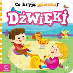 Książeczka Co kryją okienka? Dźwięki (9788382134179) - 1