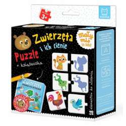 Książeczka Mały Miś to lubi! 3+ Zwierzęta i ich cienie. Puzzle + książeczka (9788382134735)