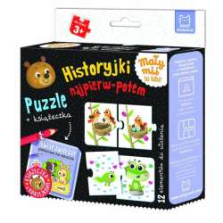 Książeczka Mały Miś to lubi! 3+ Historyjki najpierw-potem. Puzzle + książeczka (9788382134742)