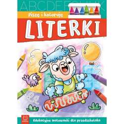 Piszę i koloruję. Literki. Edukacyjne malowanki (9788382135312)