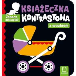 Zobacz, maluszku! Książeczka kontrastowa z wózkiem (9788382135787) - 1