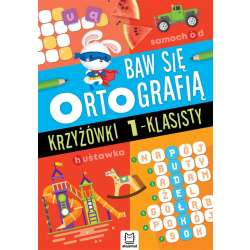 Baw się ortografią. Krzyżówki 1-klasisty (9788382135961)