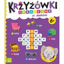 Krzyżówki obrazkowe ze słonikiem (9788382136043) - 1