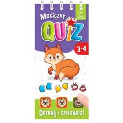 Magiczny quiz z liskiem. Dotknij i sprawdź. 3-4 lata (9788382137316) - 1