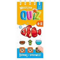 Magiczny quiz z rybką. Dotknij i sprawdź. 4-5 lat (9788382137330) - 1