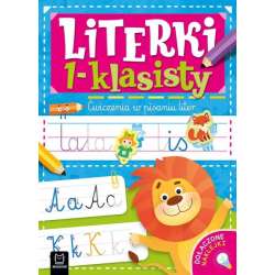 Książeczka Literki 1-klasisty. Ćwiczenia w pisaniu liter. (9788382138511) - 1