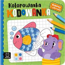 Koloruj i odkrywaj. Kolorowanka kodowanka - 1