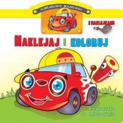 Garażowe bajeczki. Naklejaj i koloruj - 1