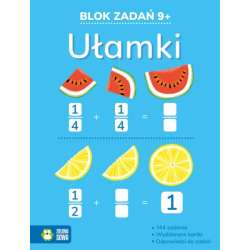 Książka Blok zadań. Ułamki 9+ (9788382400809) - 1