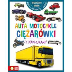 Książka Wszystko wiem! Auta, motocykle, ciężarówki (9788382403855) - 1