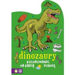 Kolorowanki na każdą pogodę. Dinozaury (9788382407686) - 1