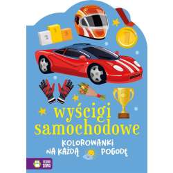 Kolorowanki na każdą pogodę. Wyścigi samochodowe (9788382407716)