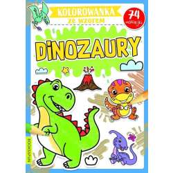 Kolorowanka ze wzorem. Dinozaury (9788382490022)