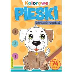 Pieski. Kolorowanie z cyferkami (9788382490961) - 1