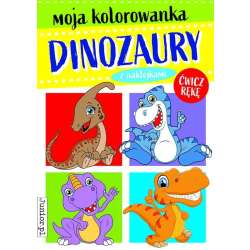 Moja kolorowanka. Dinozaury (9788382491715) - 1