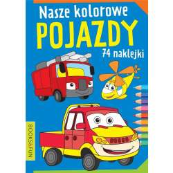 Nasze kolorowe pojazdy z naklejkami (9788382492347) - 1