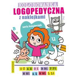 Kolorowanka logopedyczna z naklejkami 1 (9788382492927)