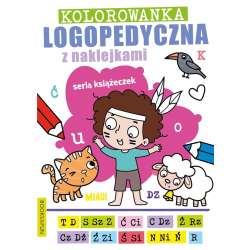 Kolorowanka logopedyczna z naklejkami 2 (9788382492934) - 1