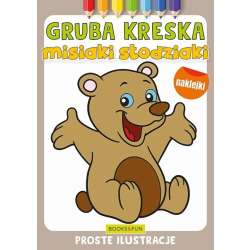 Gruba kreska. Misiaki słodziaki (9788382494044) - 1