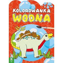 Kolorowanka wodna dinozaury