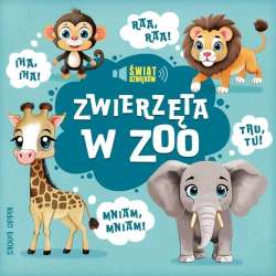 Książeczka katronowa zwierzęta w zoo - 1