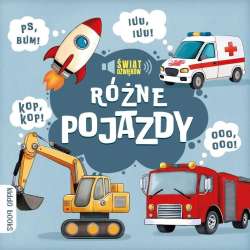 Książeczka kartonowa różne pojazdy - 1