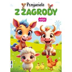 Kolorowanka z naklejkami - Przyjaciele z zagrody