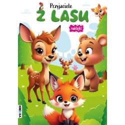 Kolorowanka z naklejkami - Przyjaciele z lasu