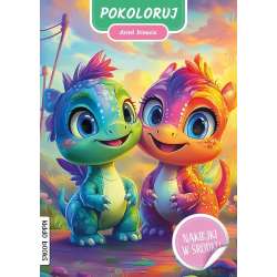 Pokoloruj dzień Dinusia